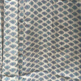 Kimono Kort (6) Råhvid/Blå