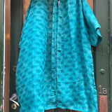 Kimono Kort (7) Turkis