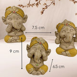 Små Ganesha-figurer