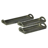 Bakker i zink- i 3 forskellige størrelser