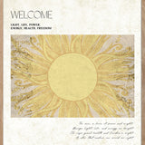Plakat CHICURA Welcome Sun
