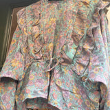 Mary Shirt (14) Pastel blomst