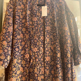 Kimono Lang (10) Mørkblå