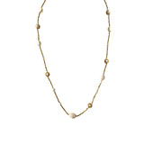 Halskæde Pearl Flower