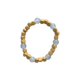 Ring Bold Blå Kalcedon