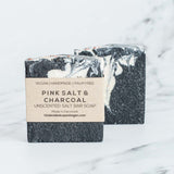 Undecided Saltsæbe Pink Salt & Charcoal 90 g