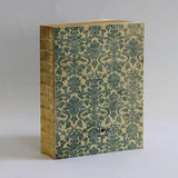 Notesbog Blue Damask fra Slow Design i Canvas XL