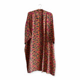 Kimono Kort (13) Orange/Grøn